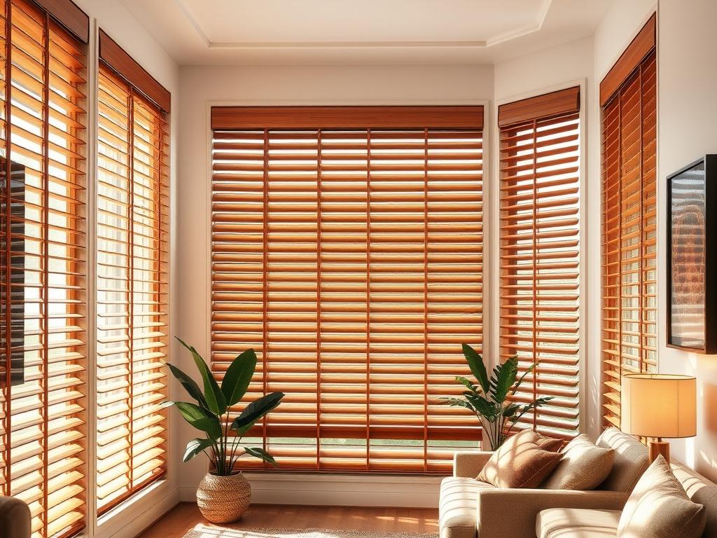 Żaluzje drewniane do salonu: jak wybrać styl i funkcjonalność dopasowaną do codziennego komfortu