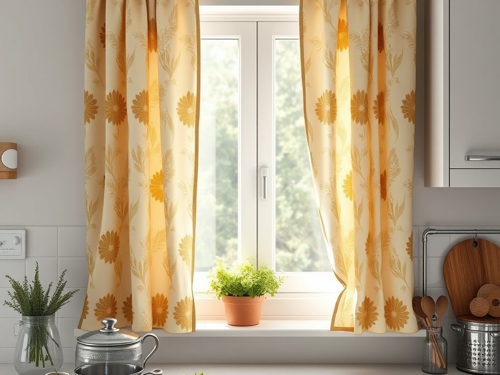 Zasłony do kuchni: jak wybrać praktyczne i stylowe rozwiązanie, które naprawdę się sprawdzi