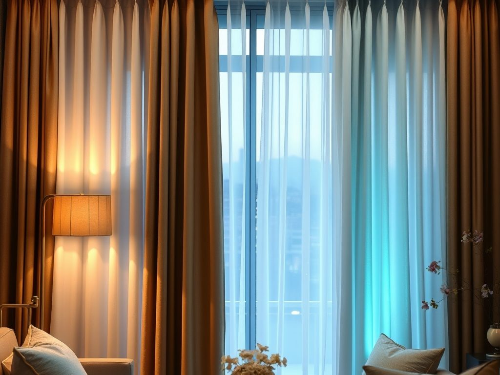 Zasłony wieczorem: jak dobrać tkaniny i rozwiązania dla skutecznej prywatności i komfortu