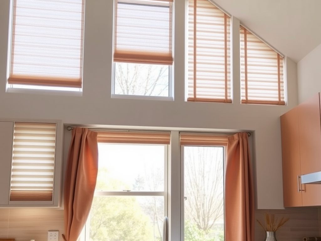 Osłony okienne do kuchni: jak wybrać funkcjonalne i odporne rozwiązania z kontrolą światła i prywatności