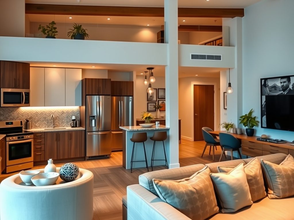 Aneks kuchenny w salonie: jak zaplanować funkcjonalną i estetyczną przestrzeń dzienną z podziałem na strefy