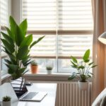 Osłony okienne do home office: jak wybrać funkcjonalne i estetyczne rozwiązania dla komfortu pracy zdalnej