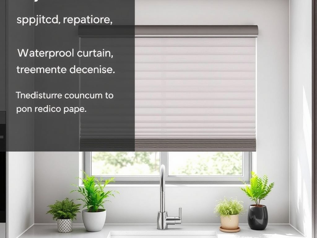 Osłony okienne nad zlewem: jak wybrać funkcjonalne i odporne na wilgoć rozwiązania do kuchni