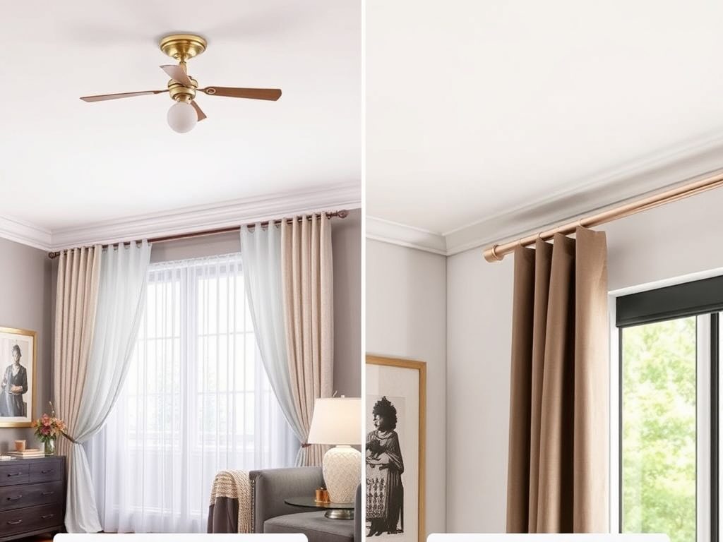 Karnisz sufitowy czy ścienny – jak wybrać najlepsze rozwiązanie do stylu i funkcji wnętrza