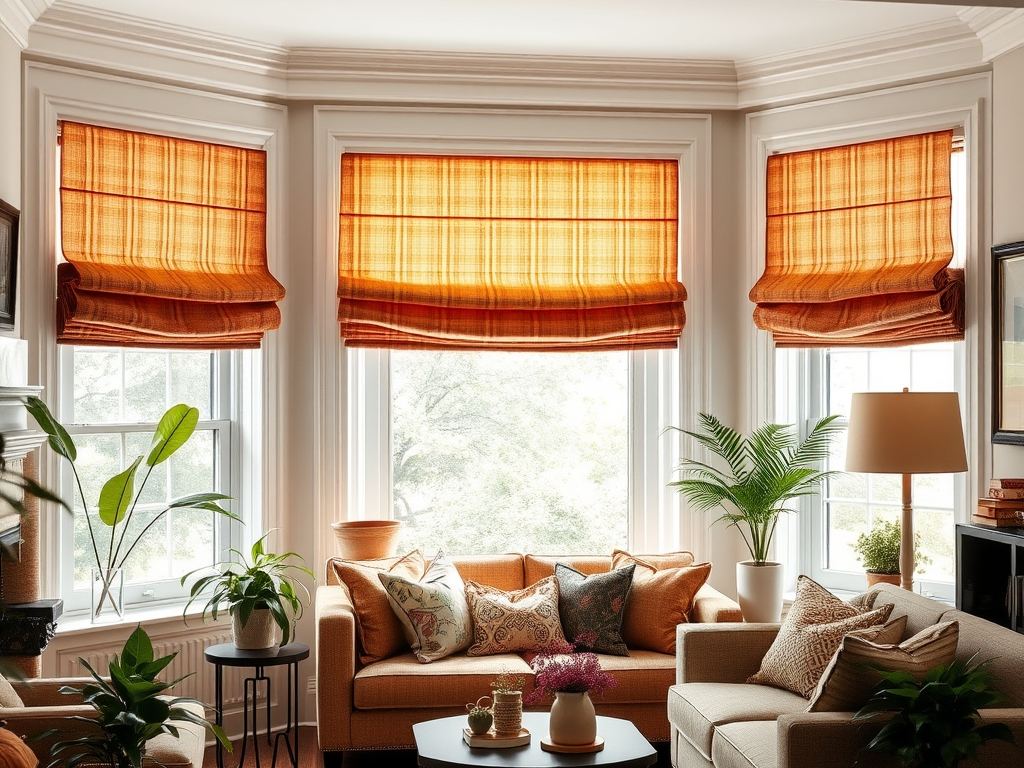 Rolety rzymskie do salonu: jak wybrać, zamontować i zadbać o idealną dekorację okien