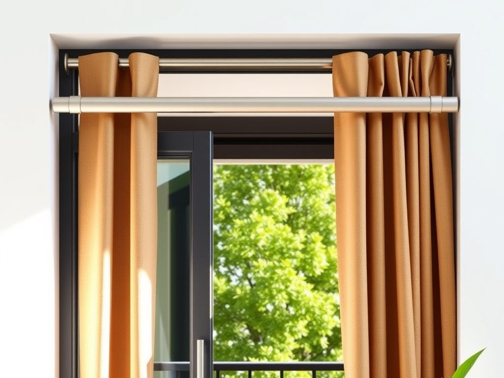 Karnisz do okna balkonowego: jak dobrać model i montaż, by nie przeszkadzał w otwieraniu drzwi