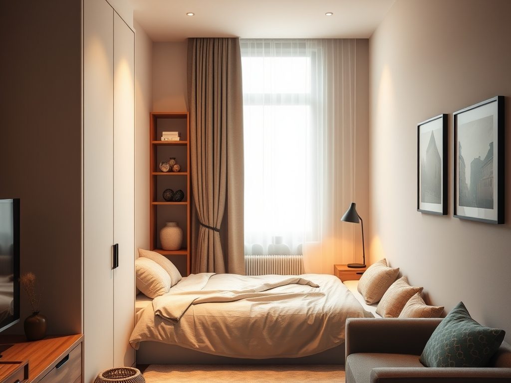 Jak skutecznie oddzielić łóżko w kawalerce: praktyczne sposoby na komfortową i funkcjonalną przestrzeń